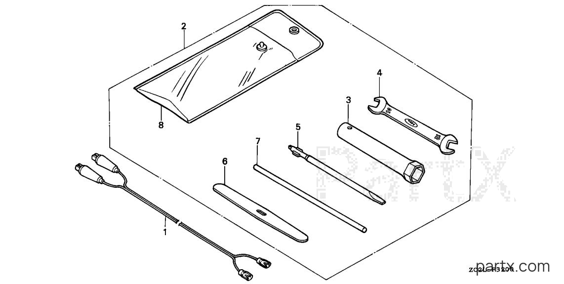Honda EB5000XK1 AG/B - TOOL