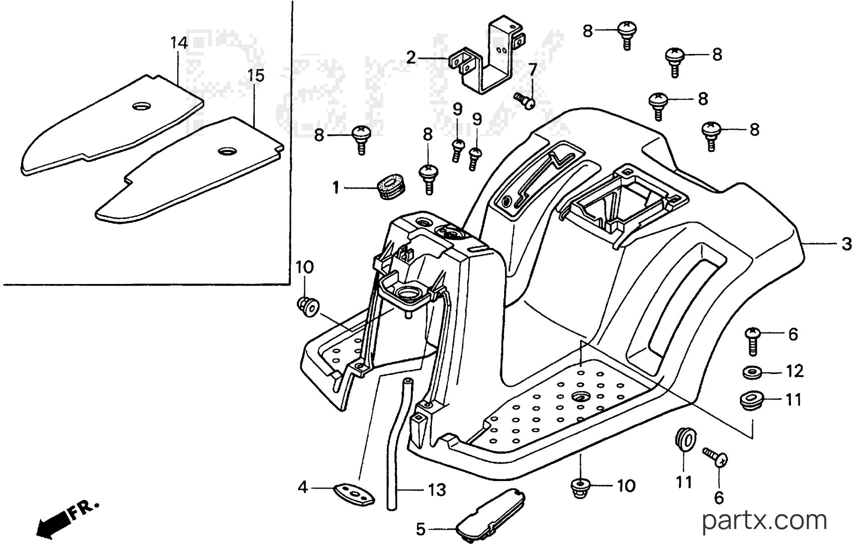 Honda H2113 GMA - PLATFORM