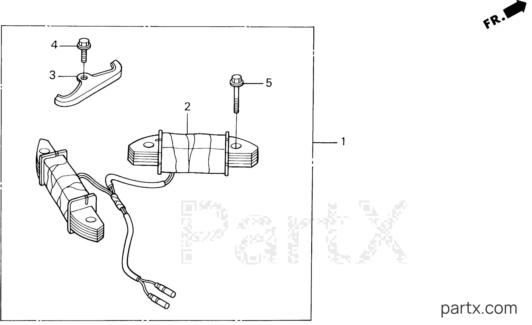 Honda BF45AM LRA - CHARGE COIL KIT
