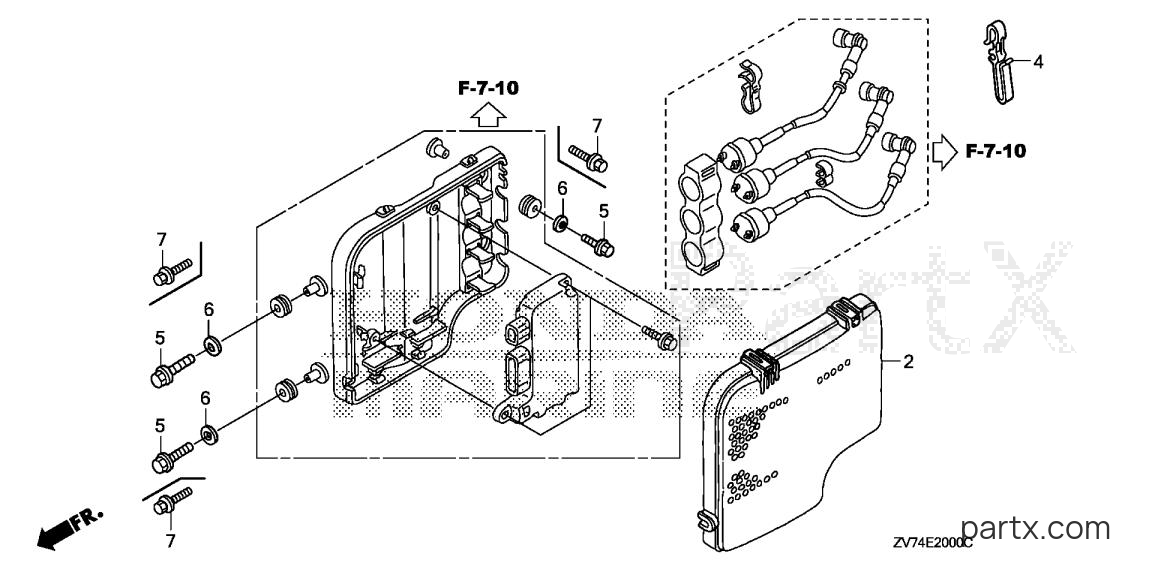 Honda BF25D4 SHGA - C.D.I. UNIT (1)
