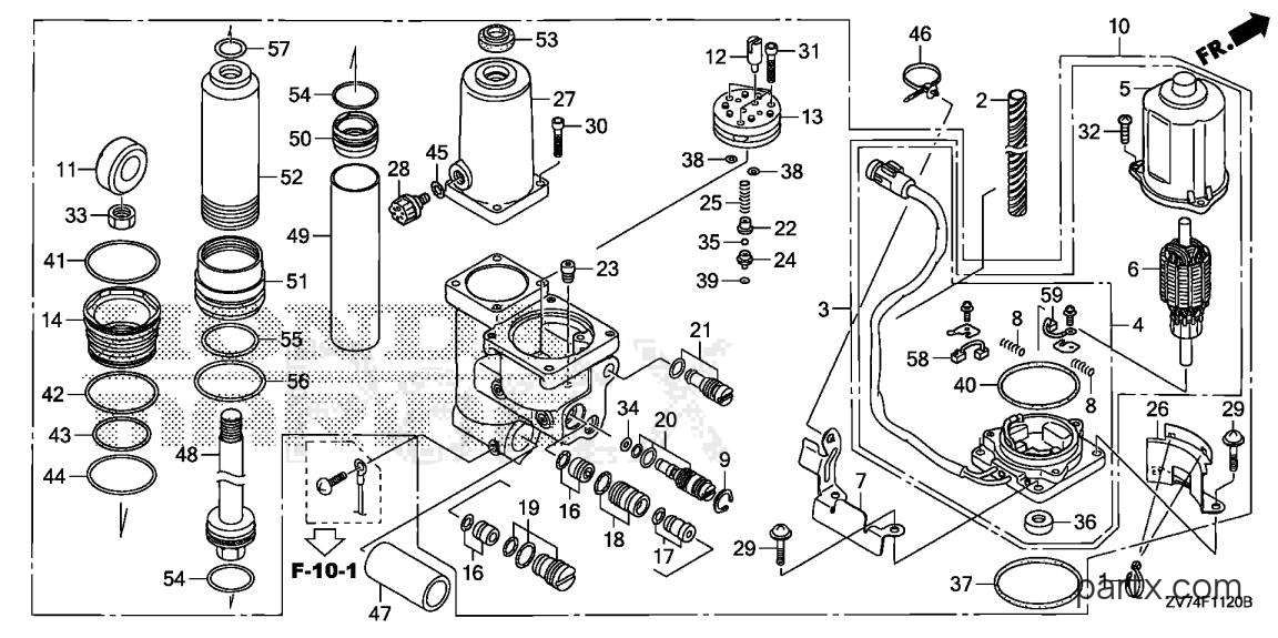 Honda BF25D6 SRTA - POWER TRIM-TILT