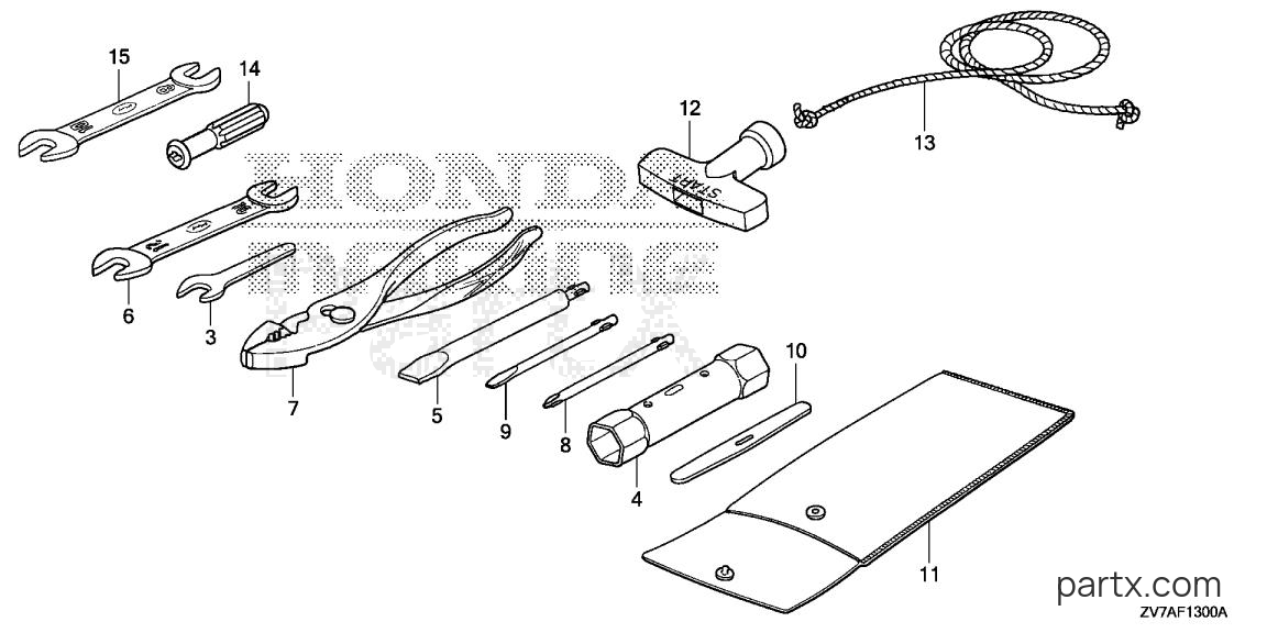 Honda BF30DK3 LRTA - TOOL