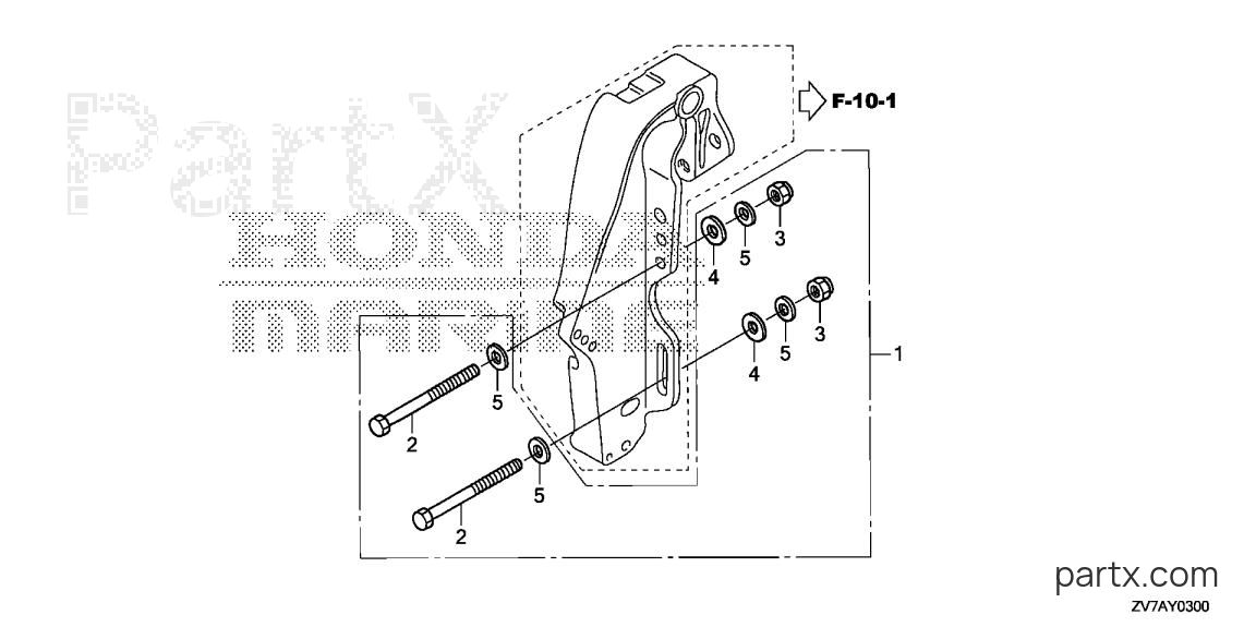 Honda BF30DK2 SRTA - OUTBOARD INSTALLATION KIT