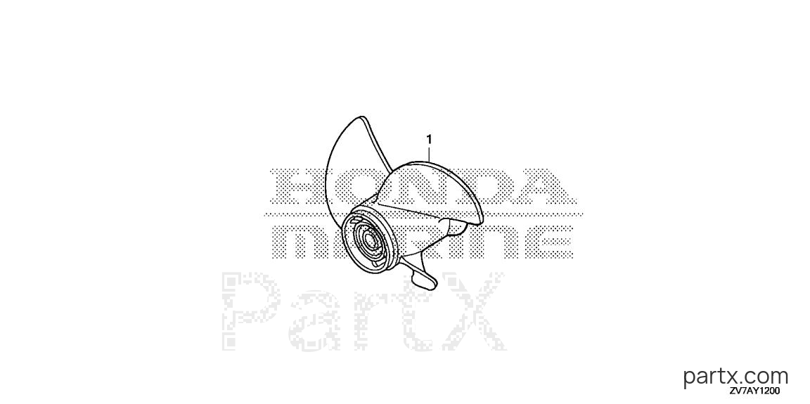 Honda BF30DK2 LRGA - PROPELLER