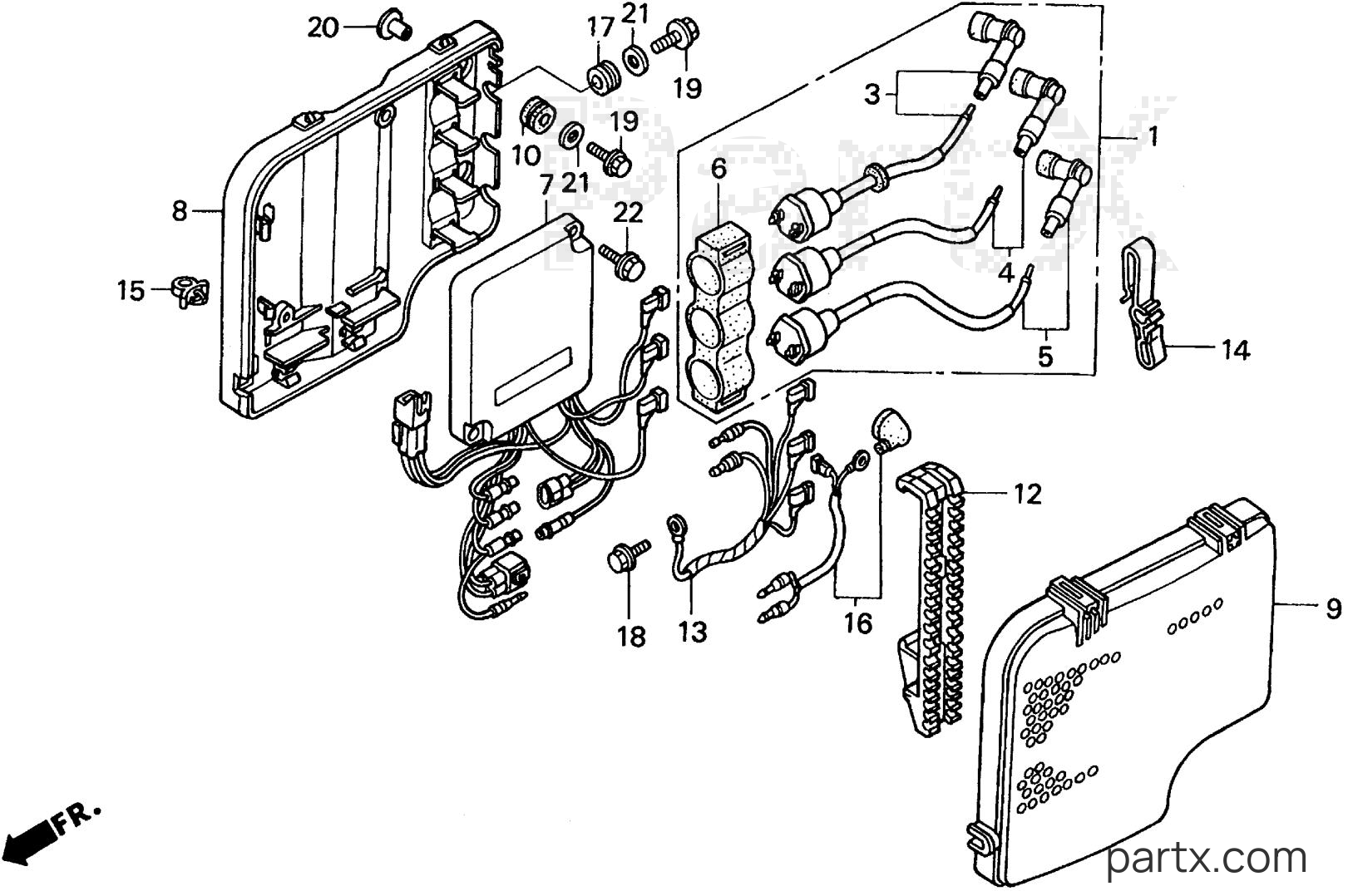 Honda BF30AX SHA - IGNITION COIL (1)