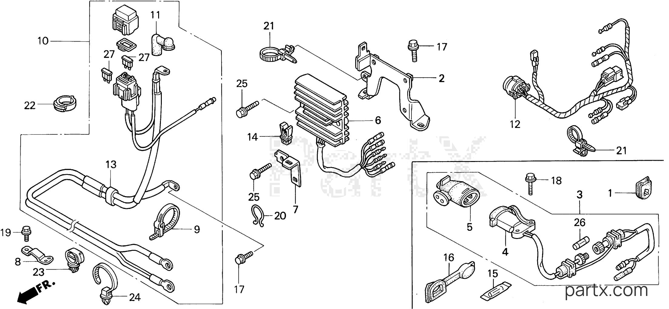 Honda BF30AX LHA - REGULATOR