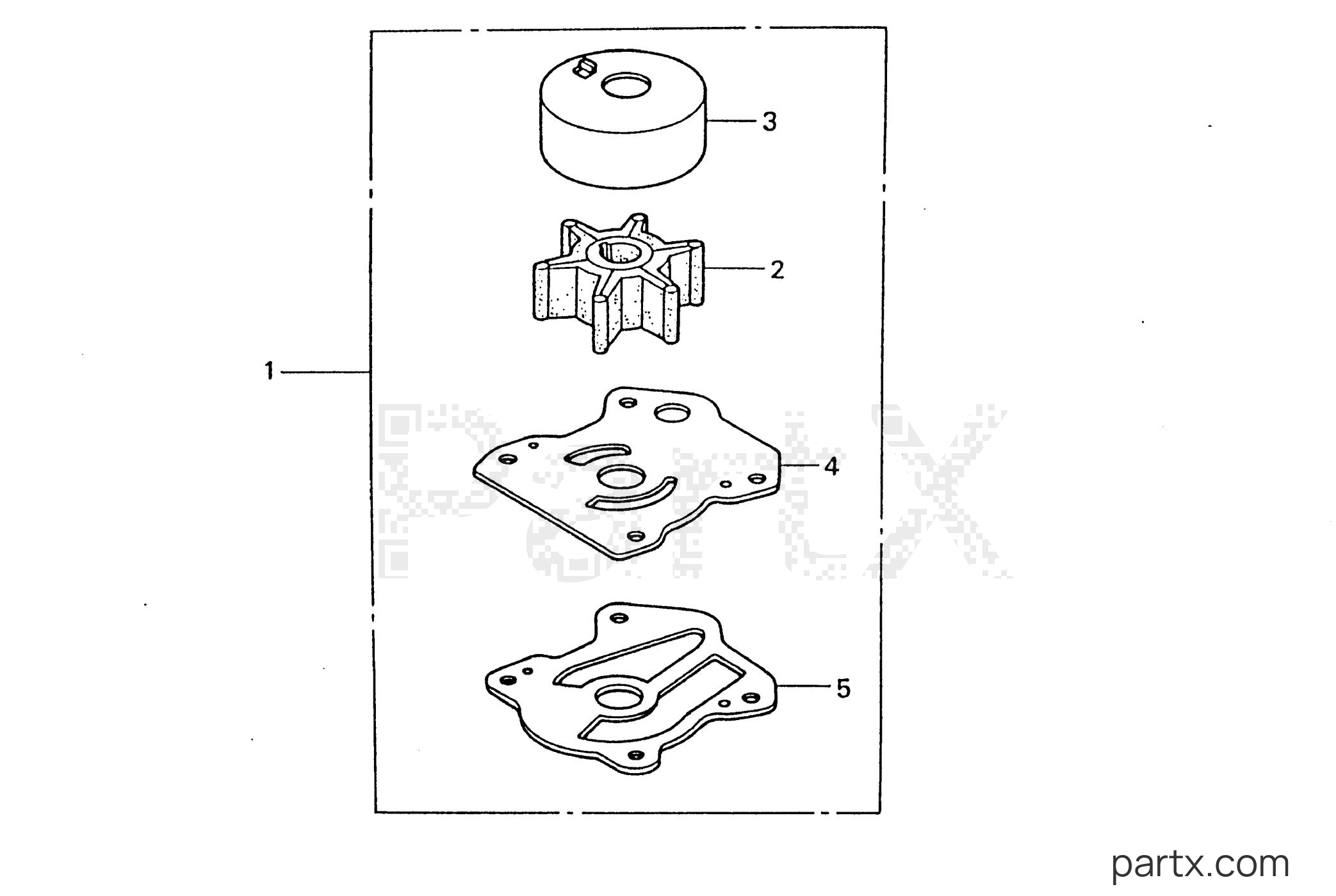 Honda BF30AW LHA - PUMP IMPELLER KIT