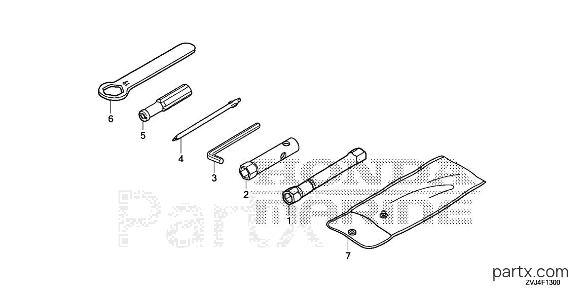 Honda BF250DK1 UDA - TOOL