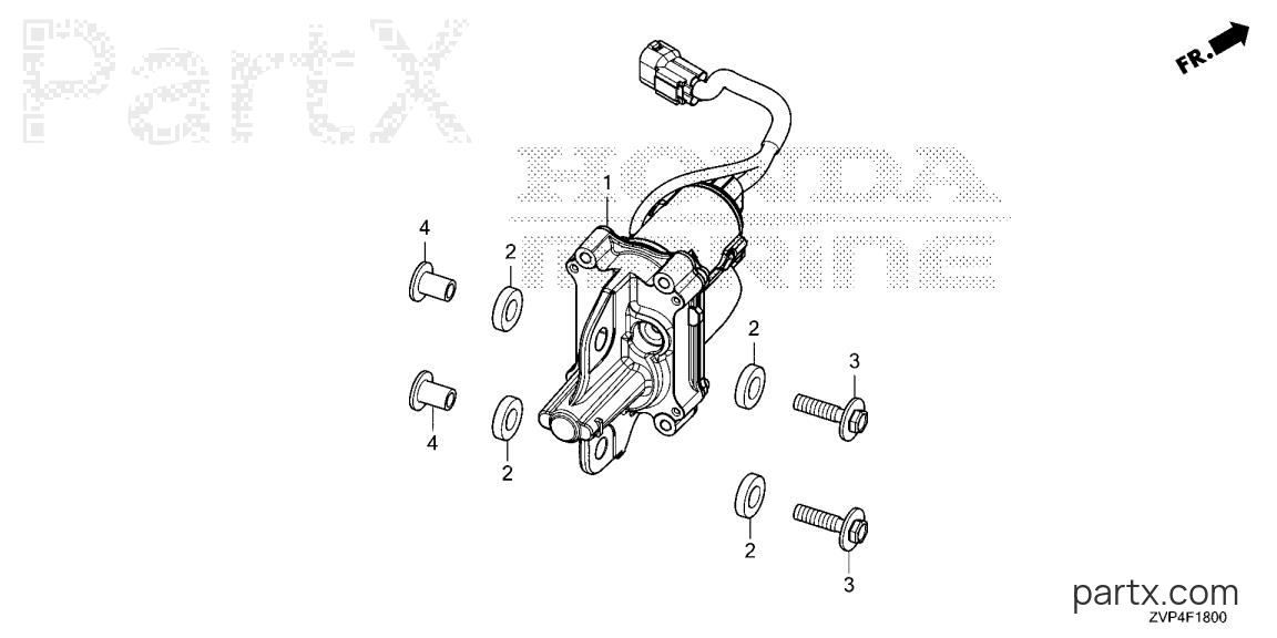 Honda BF350A XCDA - ACTUATOR