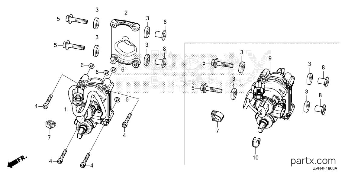 Honda BF115J XDA - ACTUATOR