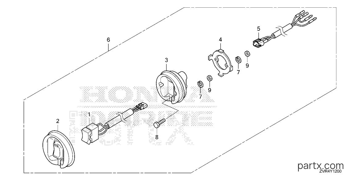Honda BF115J LRA - TROLLING CONTROL SWITCH
