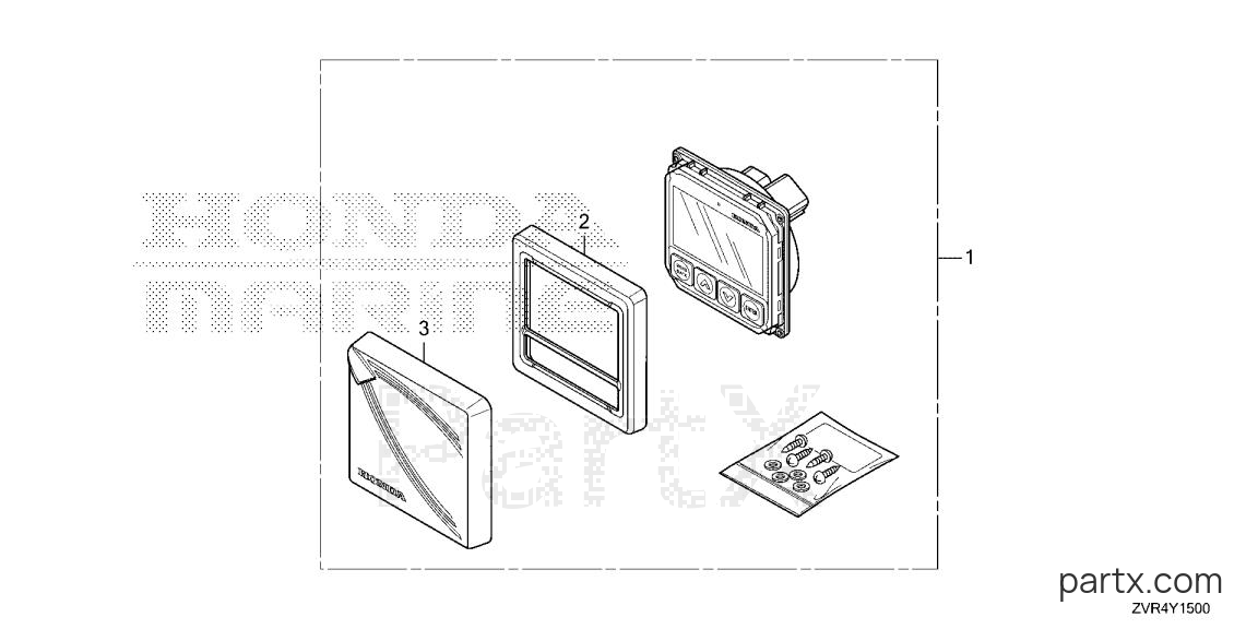 Honda BF115J LRA - DISPLAY KIT (1)