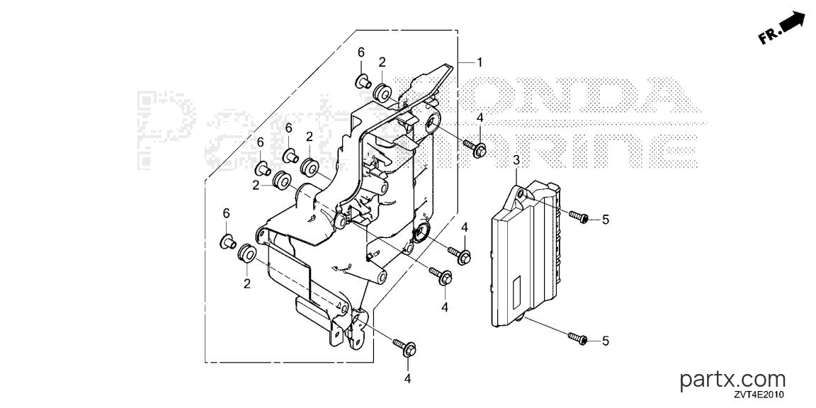 Honda BF140AK1 XDA - ELECTRONIC CONTROL UNIT