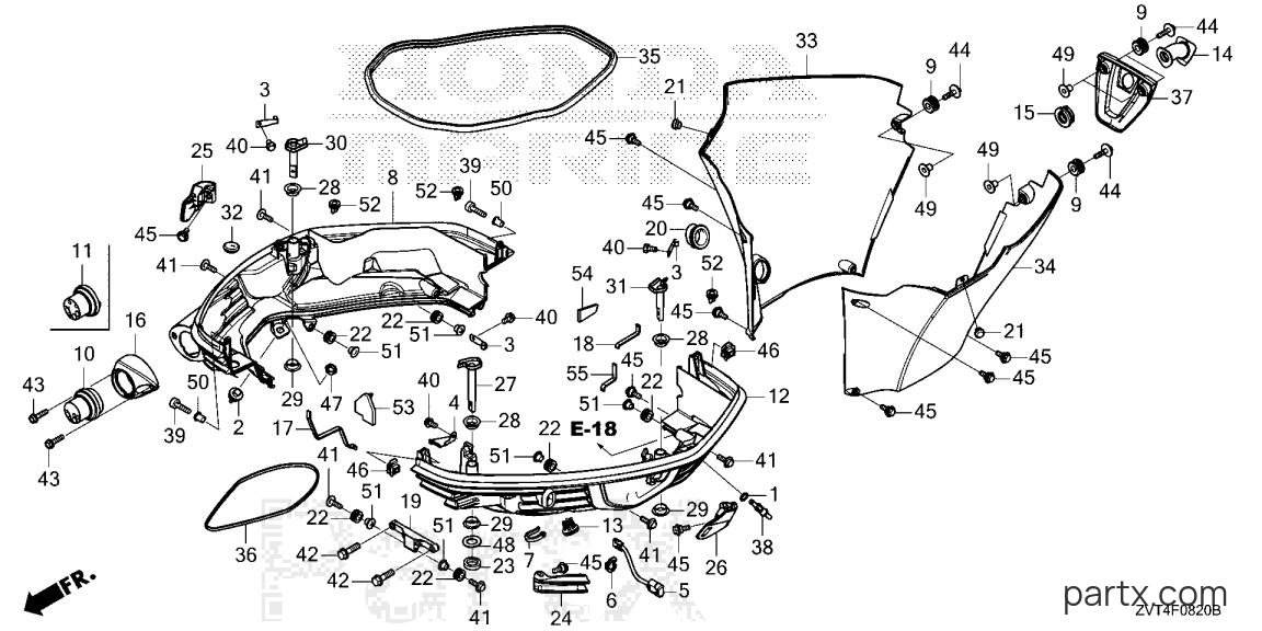 Honda BF150D XRA - UNDER COVER