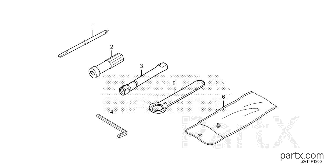 Honda BF140AK1 LDA - TOOLS
