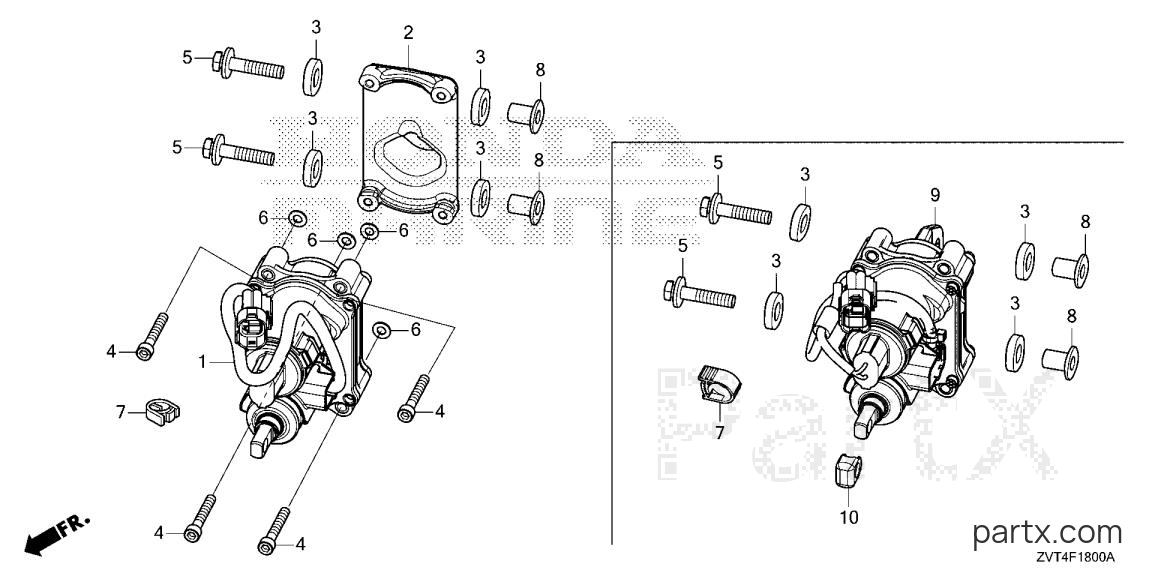 Honda BF140A XDA - ACTUATOR