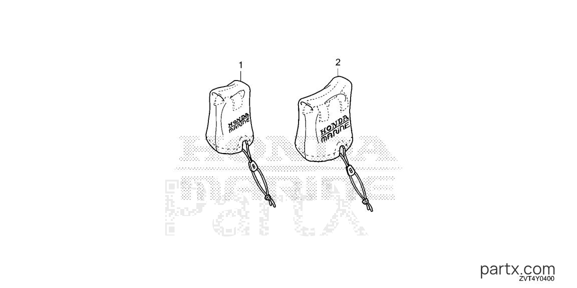 Honda BF140A XRA - REMOTE CONTROL COVER KIT