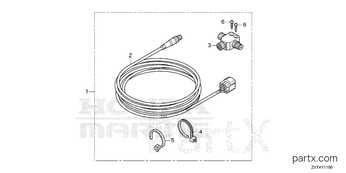 Honda BF140A XDA - INTERFACE CABLE KIT