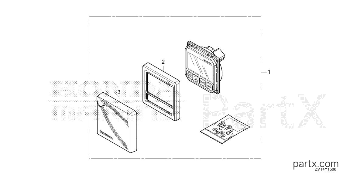 Honda BF150DK1 LDA - DISPLAY KIT (1)