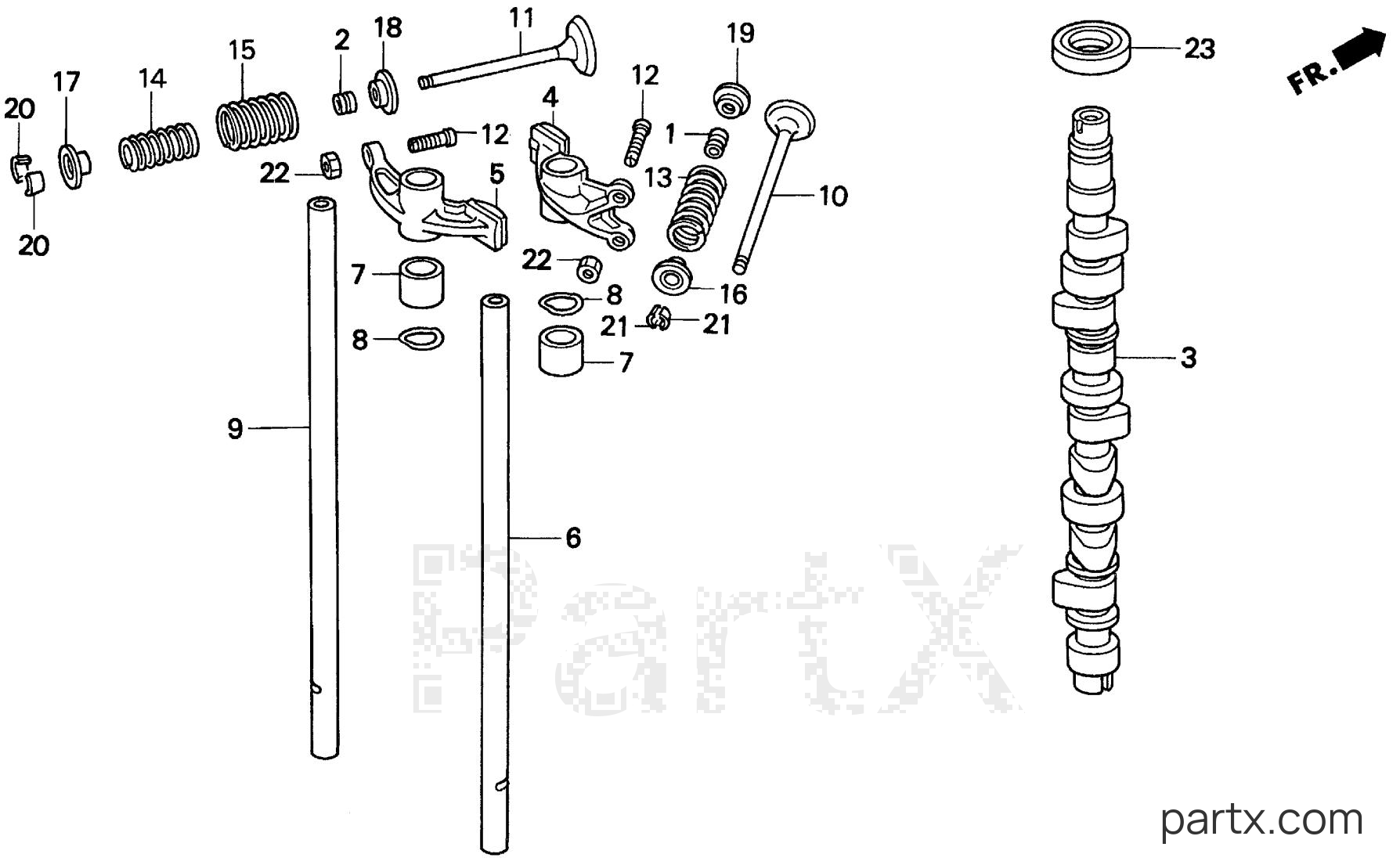 Honda BF75AY XRTA - CAMSHAFT