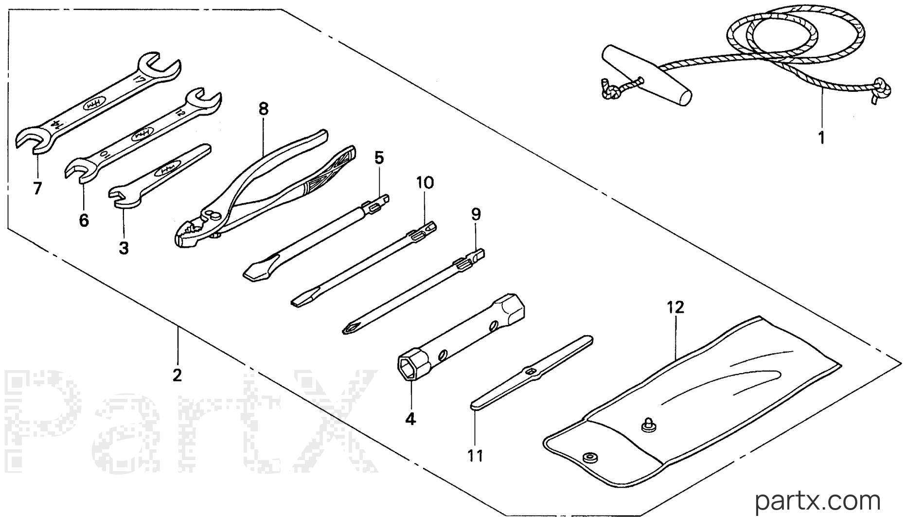 Honda BF90AY LRTA - TOOLS