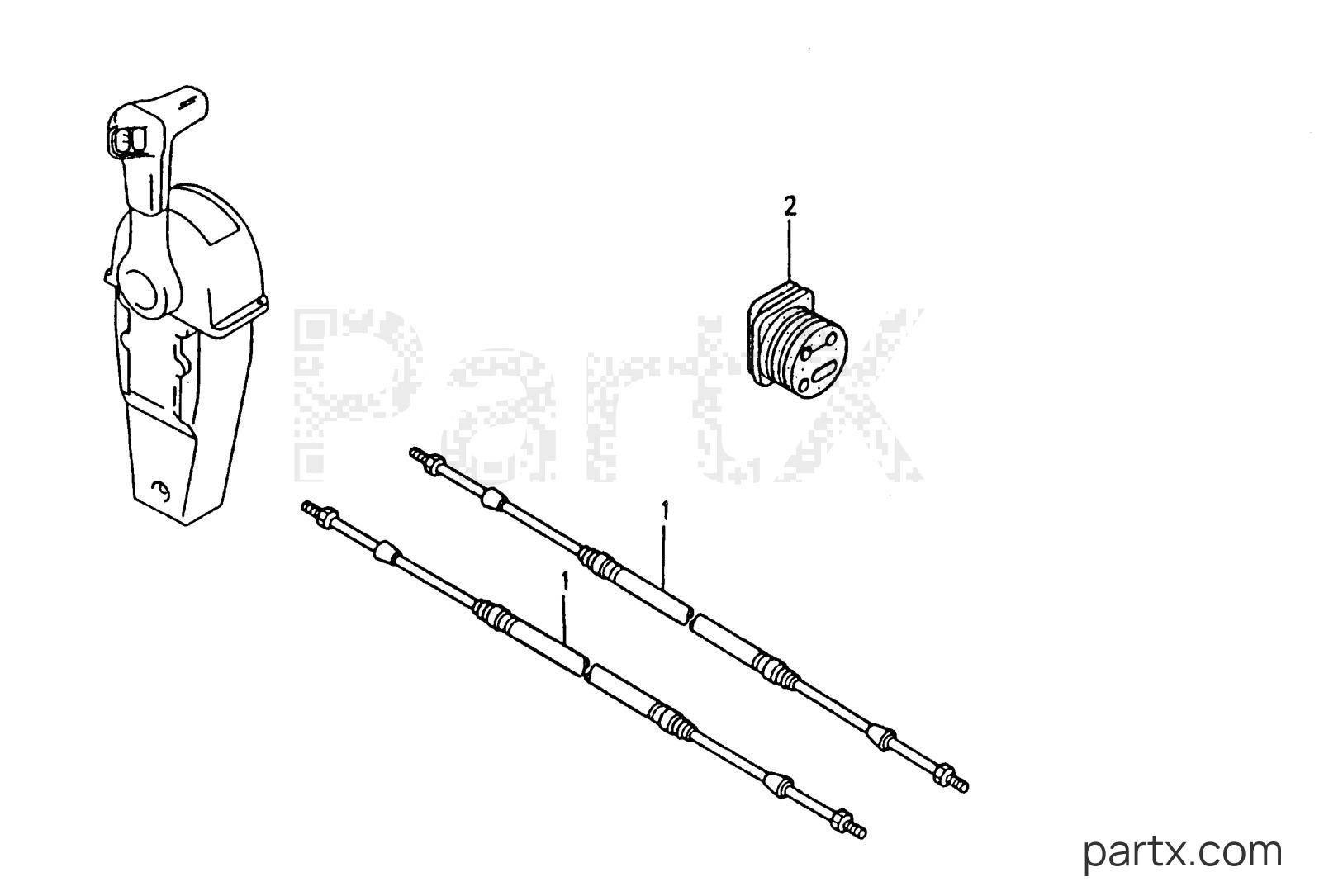 Honda BF90AX XRTA - INNER HOUSING (SINGLE)