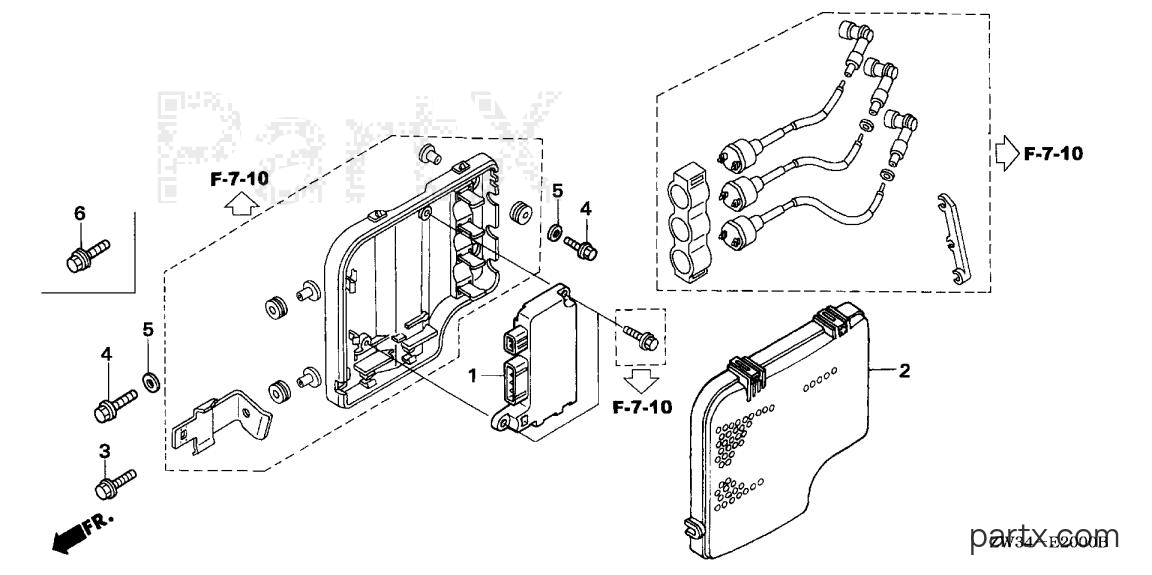 Honda BF40A6 LRTA - C.D.I. UNIT