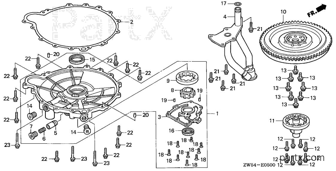 Honda BF115AX LCA - OIL PUMP