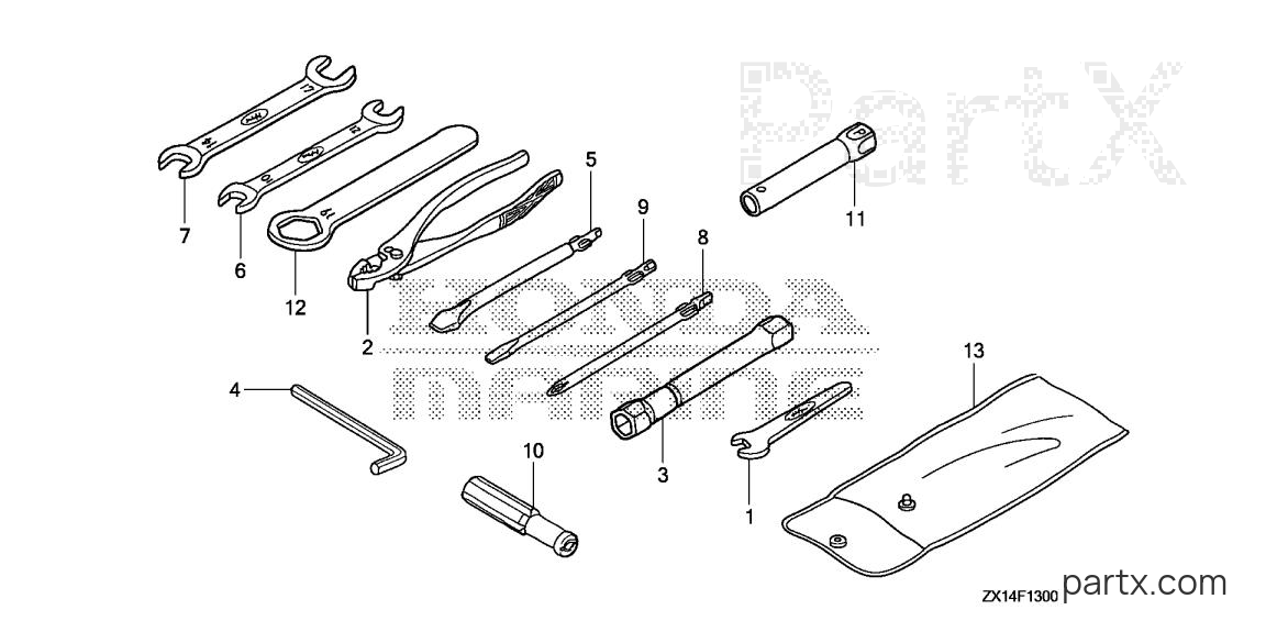 Honda BF115D XCA - TOOLS