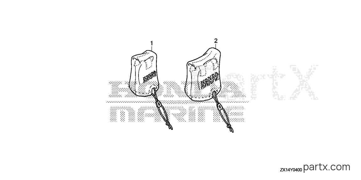 Honda BF115D LA - REMOTE CONTROL COVER KIT