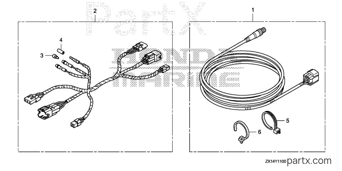 Honda BF115D XCA - INTERFACE CABLE KIT