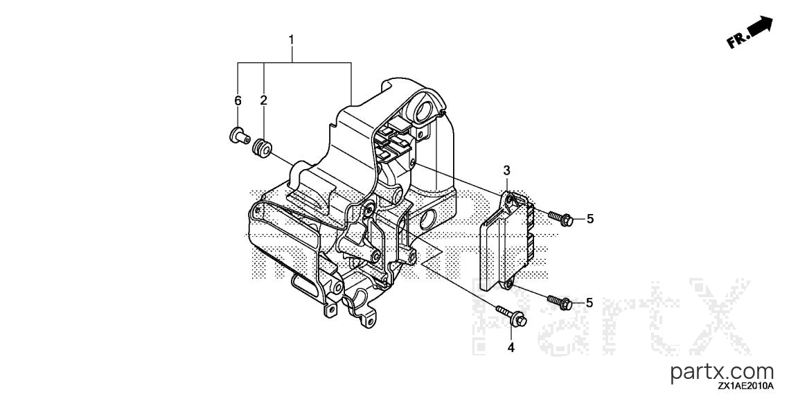 Honda BF115DK1 LA - ELECTRONIC CONTROL UNIT