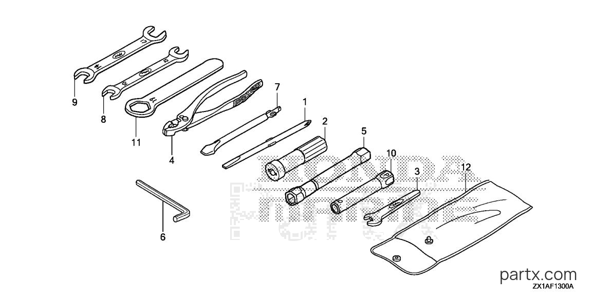 Honda BF115DK1 LA - TOOLS