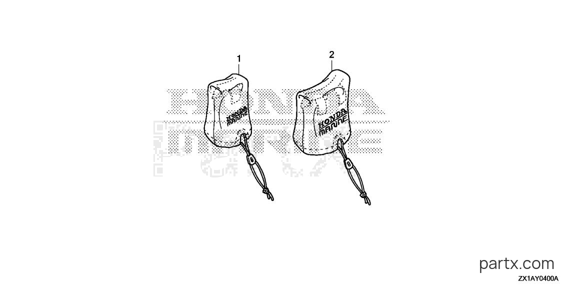 Honda BF115DK1 XA - REMOTE CONTROL COVER KIT