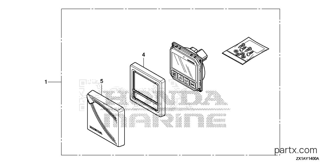 Honda BF115DK1 XCA - DISPLAY KIT