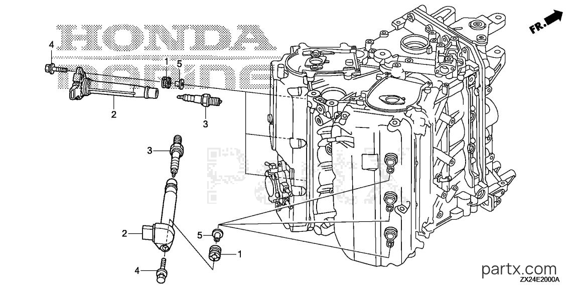 Honda BF250A XCW - SPARK PLUG