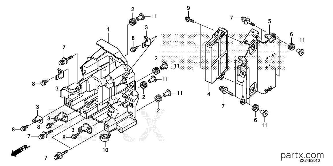Honda BF250A LW - ELECTRONIC CONTROL UNIT