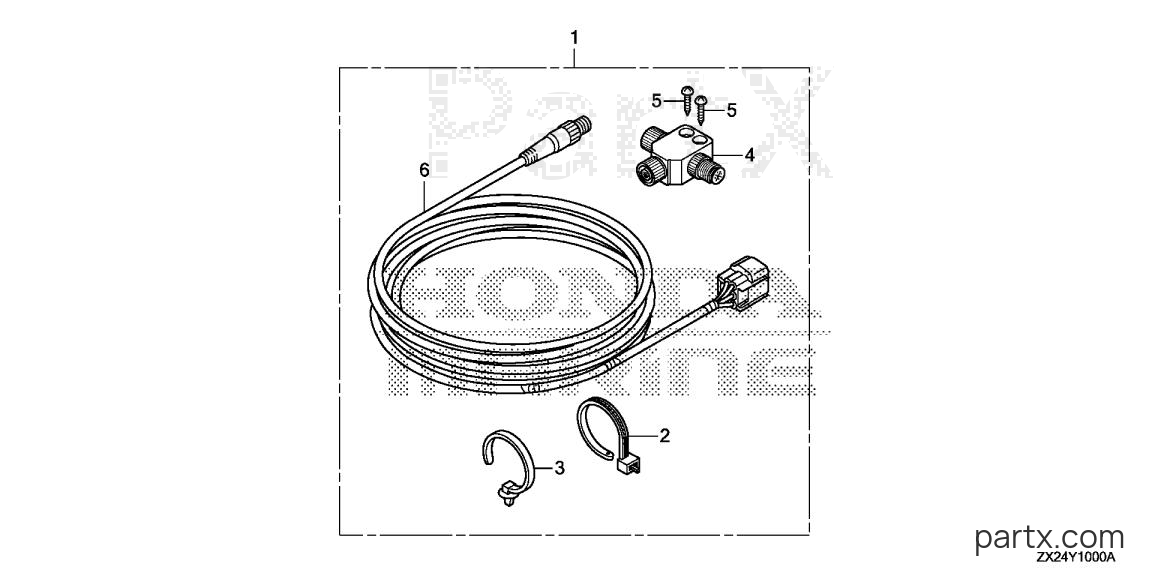 Honda BF250A XXA - INTERFACE CABLE KIT
