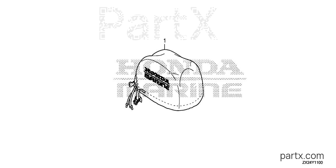 Honda BF250A LA - ENGINE COVER