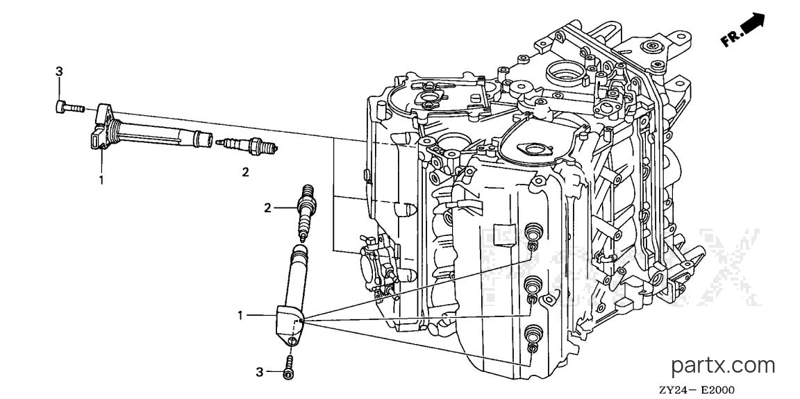 Honda BF225A4 XXCA - SPARK PLUG