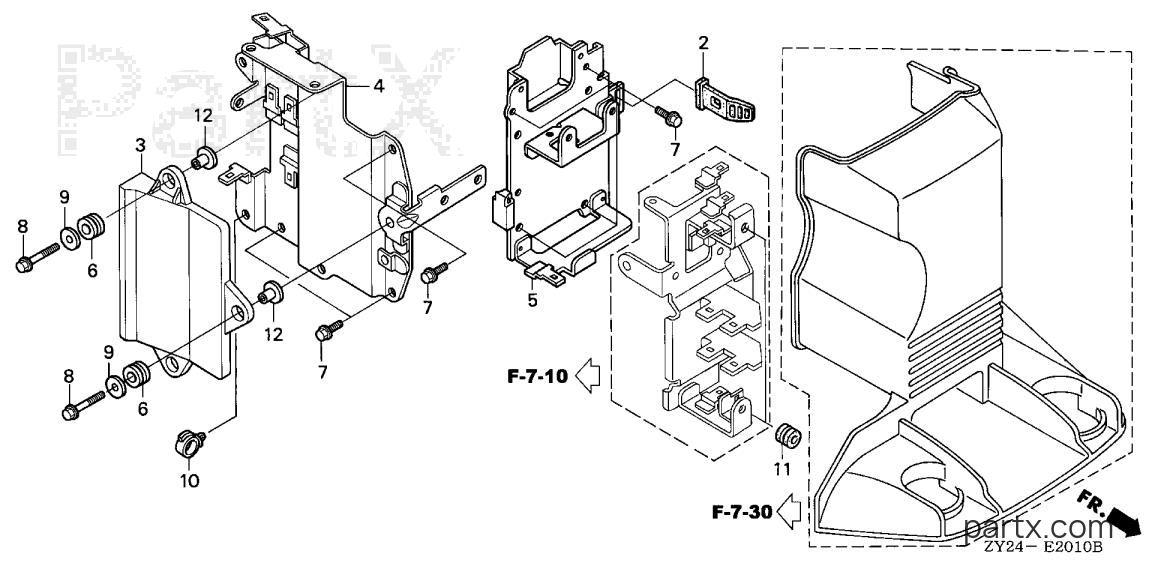 Honda BF200A2 LA - ELECTRONIC CONTROL UNIT
