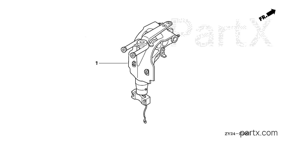 Honda BF225A4 XXCA - SWIVEL CASE ASSY.