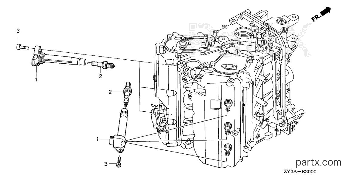 Honda BF200A6 XXA - SPARK PLUG