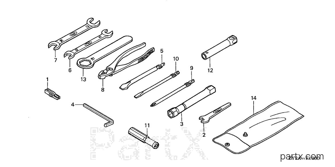 Honda BF225A6 XXA - TOOLS