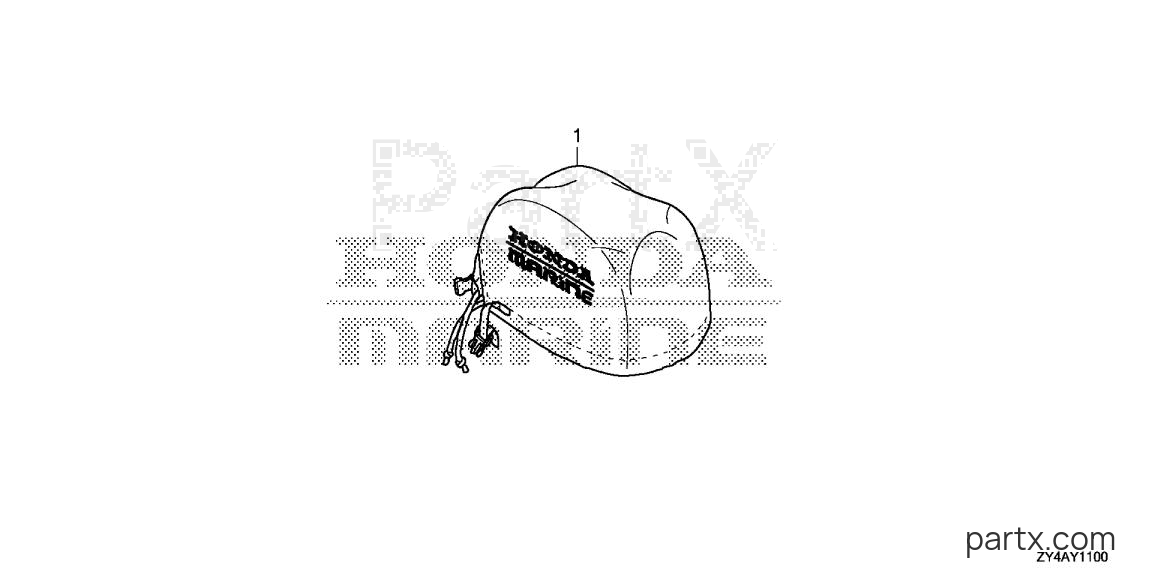 Honda BF200AK3 LW - ENGINE COVER