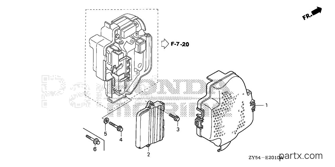 Honda BF150A6 XCA - ELECTRONIC CONTROL UNIT (1)