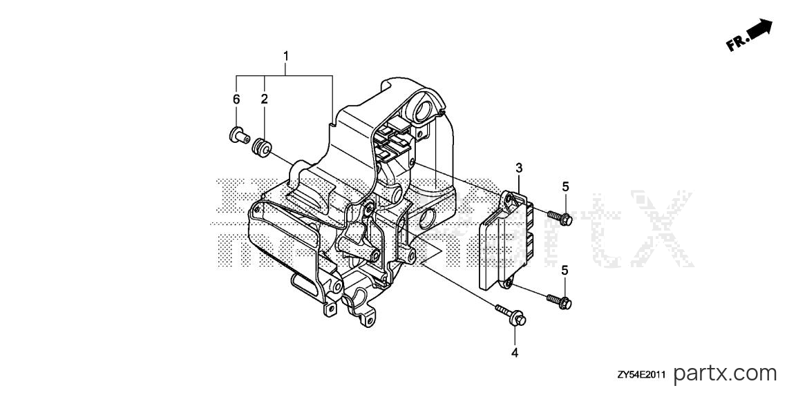 Honda BF150AK0 XA - ELECTRONIC CONTROL UNIT (2)
