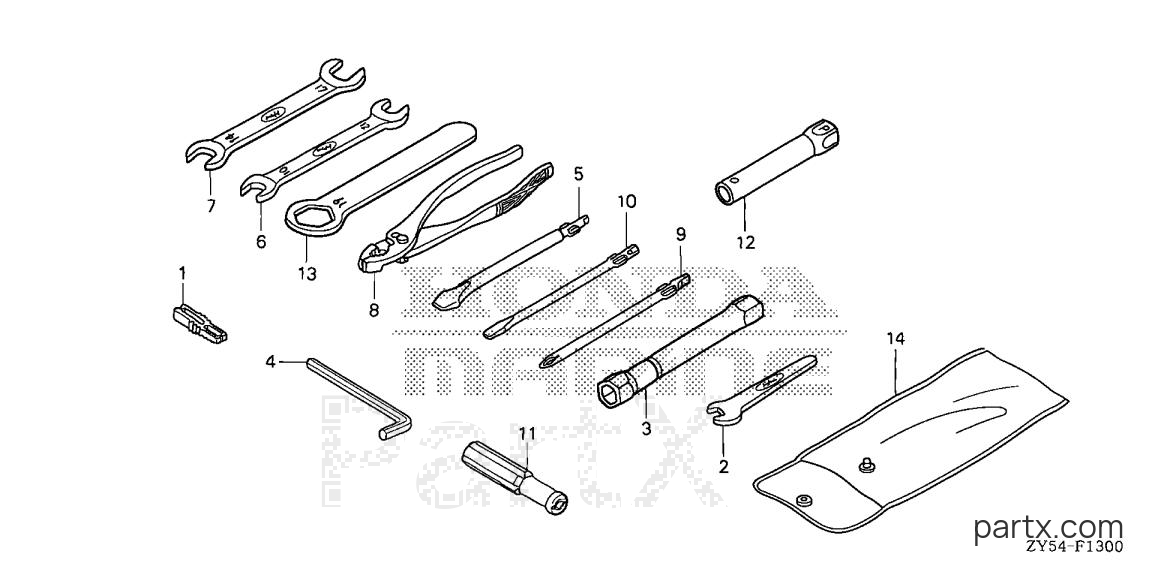 Honda BF150A6 XCA - TOOLS