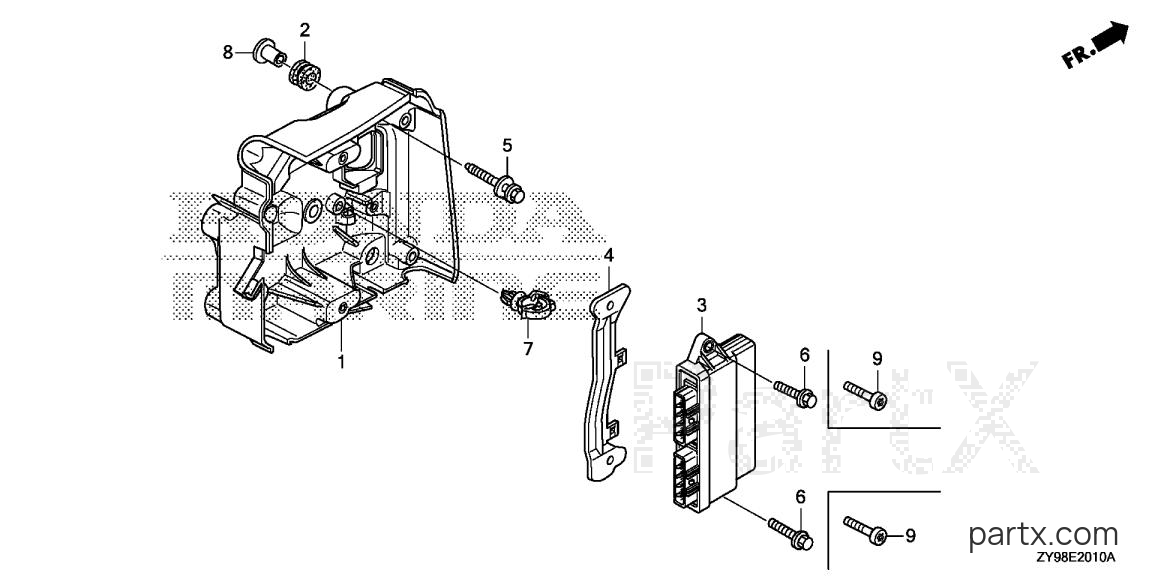 Honda BF100AK1 XRTA - ELECTRONIC CONTROL UNIT