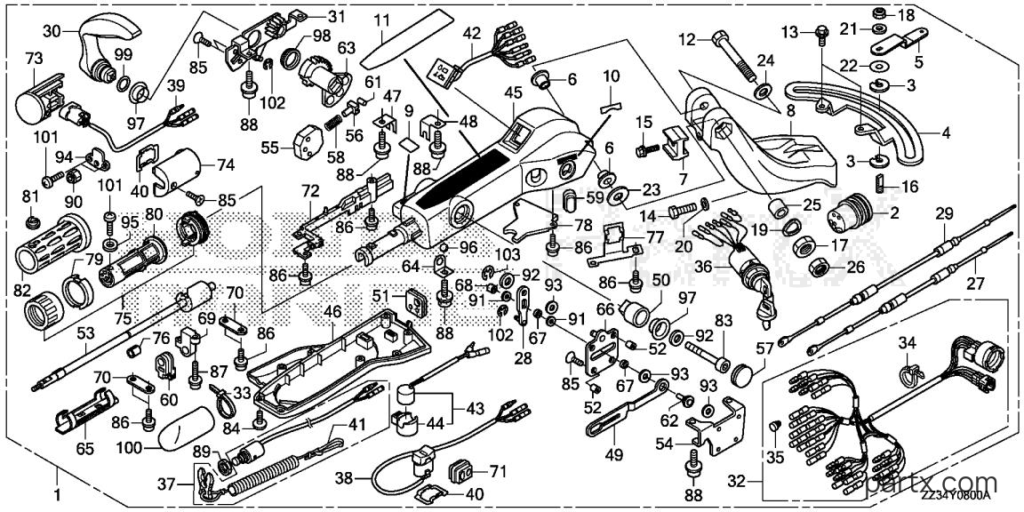 Honda BFP60A LRTA - HANDLEBAR KIT